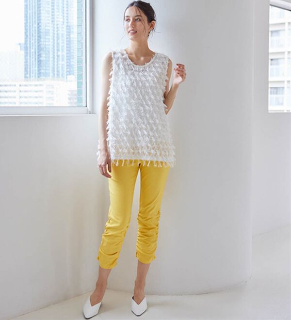 RANAN（ラナン）の「カットジャカードブラウス（ブラウス）」｜詳細画像