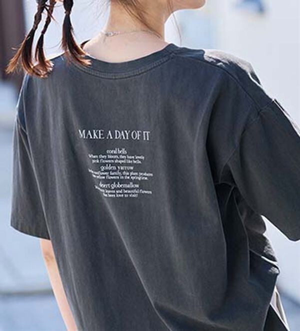 RANAN（ラナン）の「ヴィンテージライクロゴTシャツ（カットソー）」｜詳細画像