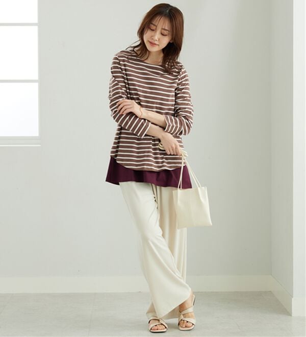 BELLUNA（ベルーナ）の「レイヤードに活躍！綿100％タンクトップ（タンクトップ・キャミソール）」｜詳細画像