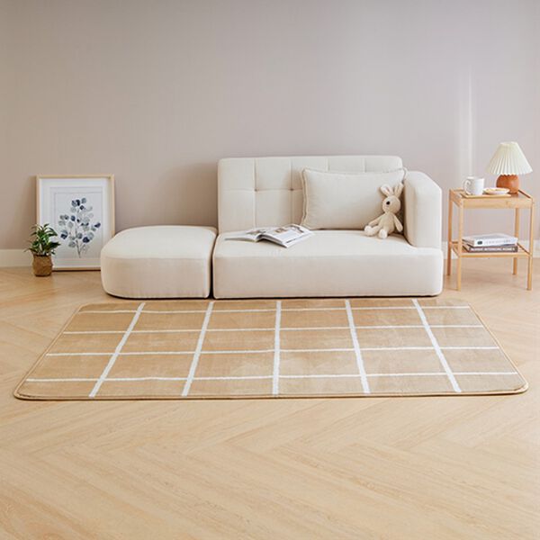 iellio（イエリオ）の「北欧調洗えるはっ水フランネルラグ＜ロングシーズン・床暖対応・洗濯可能・ウォッシャブル・おしゃれ・はっ水＞（ラグ）」｜詳細画像