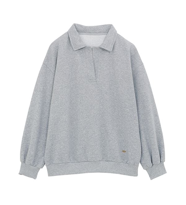 RANAN（ラナン）の「あったか裏起毛衿付きオーバーサイズスウェット（トレーナー・スウェット）」｜詳細画像