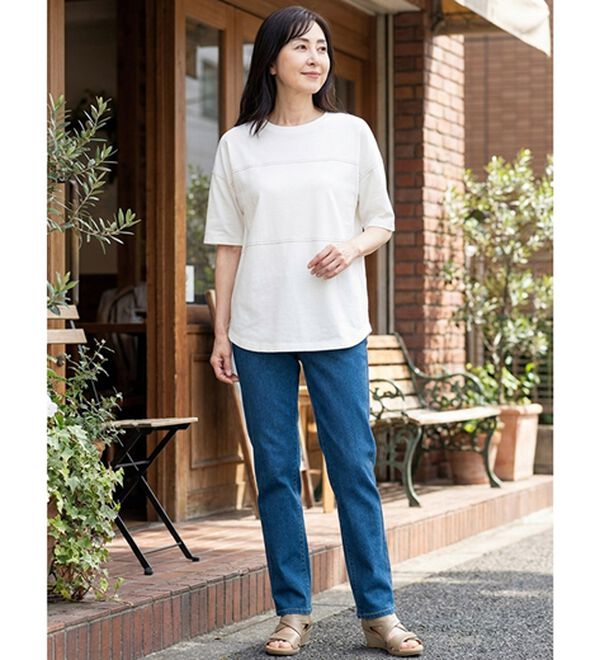 ルフラン（ルフラン）の「【４色組】ひんやり＊キシリトールＴシャツ（Tシャツ）」｜詳細画像