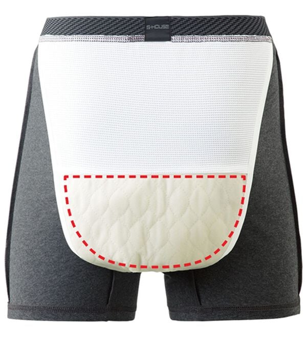 「【３枚組】お尻までしっかりガード男の安心（Ｒ）吸水パンツ（メンズ尿シミパンツ）」｜詳細画像