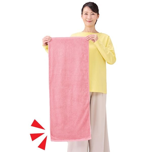 「急速吸水！ふわふわタオル３色組（タオル）」｜詳細画像