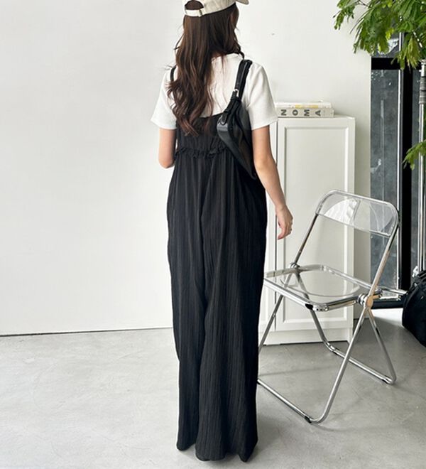 GeeRA（ジーラ）の「フリルデザインサロペット（オールインワン）」｜詳細画像