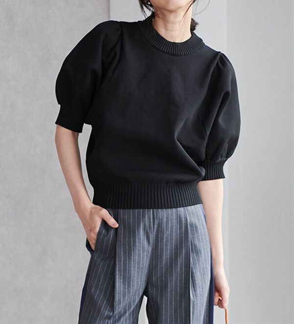 RANAN（ラナン）の「ボリュームパフスリーブニットトップス（ニット・セーター）」｜詳細画像