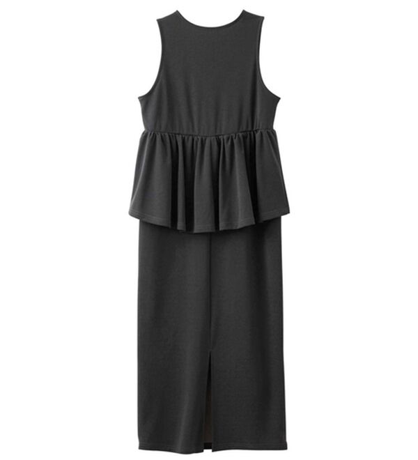 GeeRA（ジーラ）の「楽ちん！ペプラムジャンパースカート（ジャンパースカート）」｜詳細画像