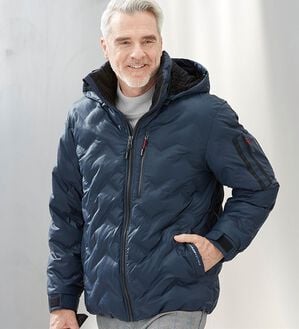 「＜ダンロップ・リファインド＞防寒裏ボア中わたジャケット（メンズジャケット）」｜詳細画像