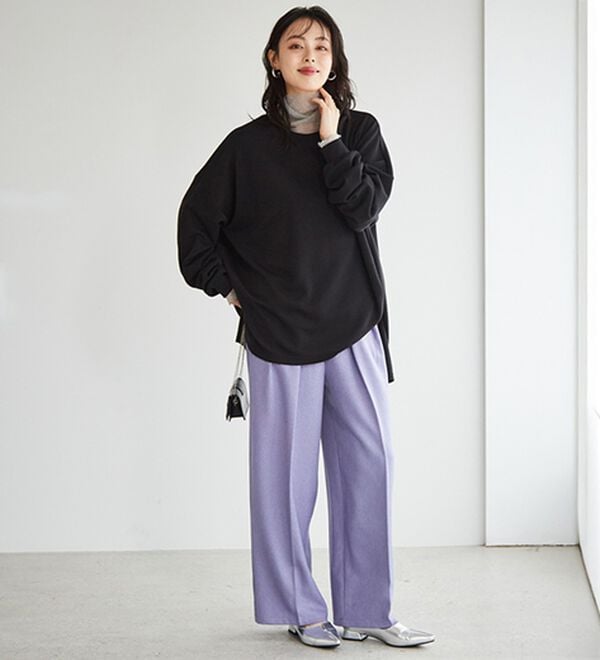 RANAN（ラナン）の「オーバーサイズスウェットＴ（カットソー）」｜詳細画像