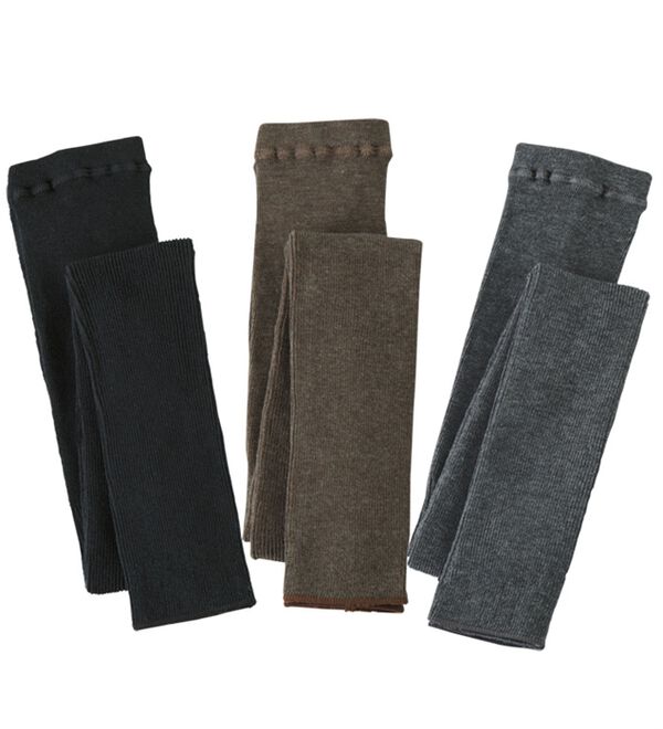 「【３色組】あったか吸湿発熱のびーるスパッツ（靴下・ストッキング）」｜詳細画像