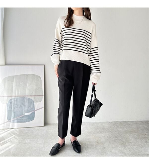 GeeRA（ジーラ）の「美脚きれい魅せ！テーパードパンツ（フルレングスパンツ）」｜詳細画像