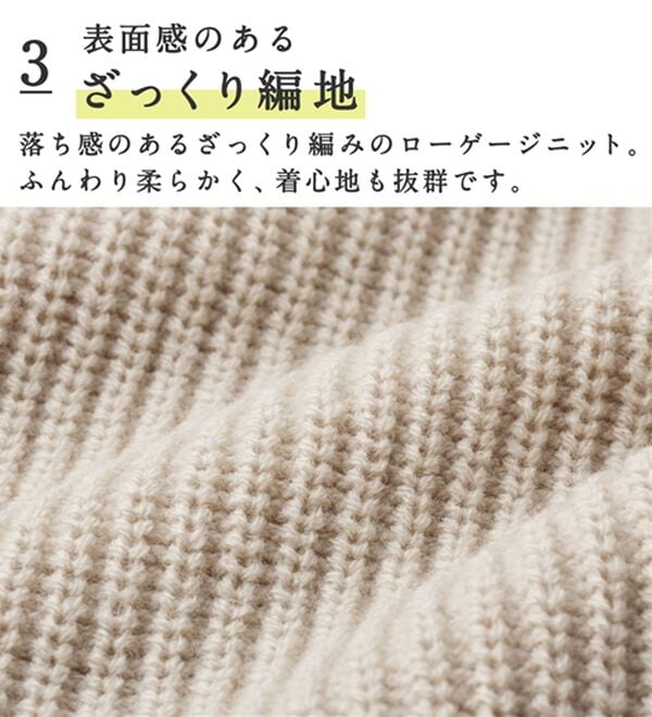 Viola e Viola（ヴィオラ エ ヴィオラ）の「バルーン袖ゆるニット（ニット・セーター）」｜詳細画像