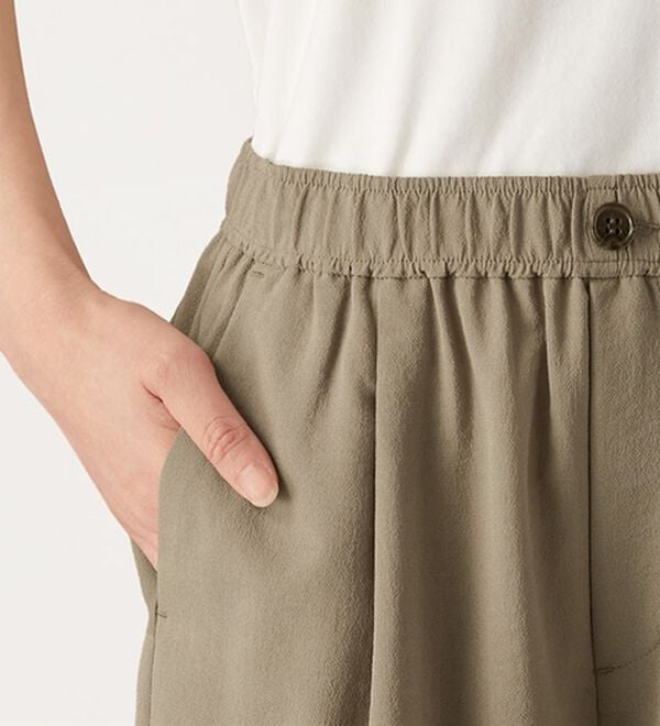 BELLUNA（ベルーナ）の「【快適Ｌａｂ．】驚きの軽さ！エアリードライワイドパンツ（ワイドパンツ・ガウチョ）」｜詳細画像
