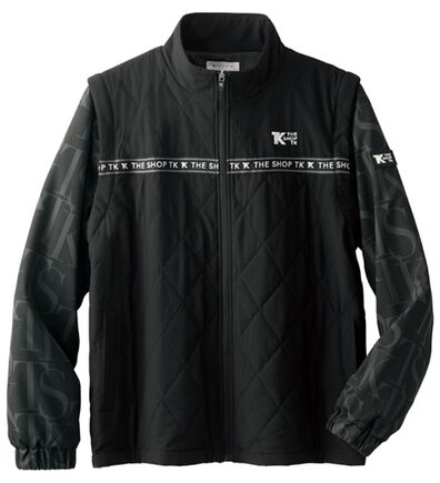 「＜ザ　ショップ　ティーケー＞ハイブリッドダウン２ウェイジャケット（メンズブルゾン）」