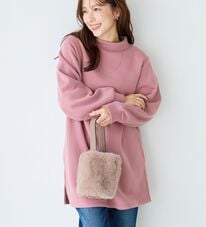 BELLUNA（ベルーナ）の「ふんわり素材軽ぽかチュニックワンピース（チュニック）」