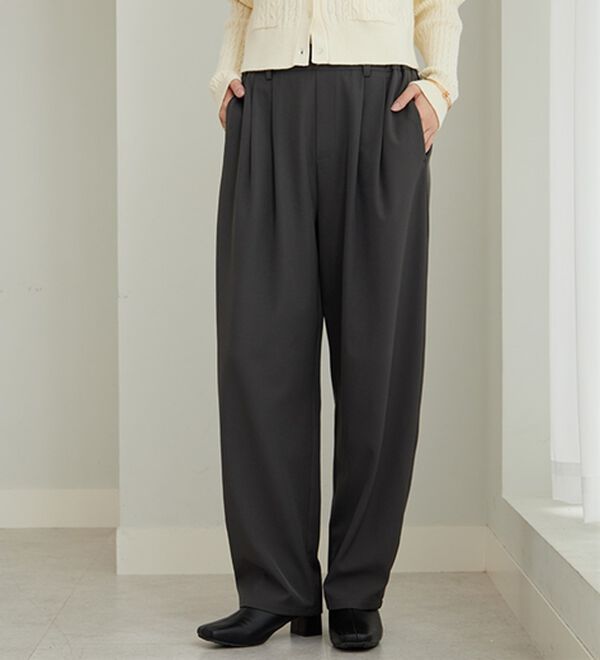 再入荷】オンオフ着られる！カーブパンツ - ベルーナ【公式】