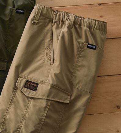 「＜アウトドアプロダクツ＞年間定番らくらくカーゴパンツ（メンズフルレングスパンツ）」