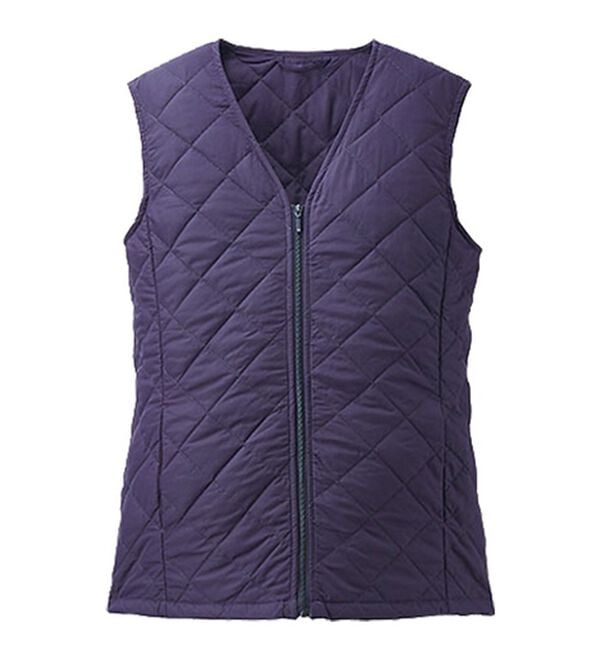 BELLUNA（ベルーナ）の「【マジ軽ウォーム】蓄熱保温キルトベスト（ポーチ付）（ベスト）」｜詳細画像