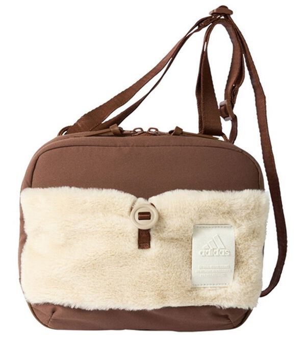 RANAN（ラナン）の「＜ａｄｉｄａｓ＞ボアスモールバッグ（その他バッグ）」｜ブラウン