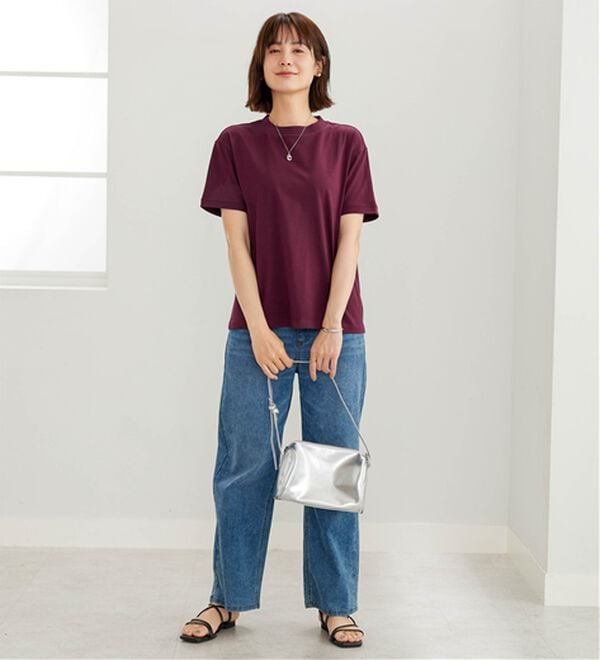 BELLUNA（ベルーナ）の「綿１００％大人顔サマ見えＴシャツ（Tシャツ）」｜詳細画像