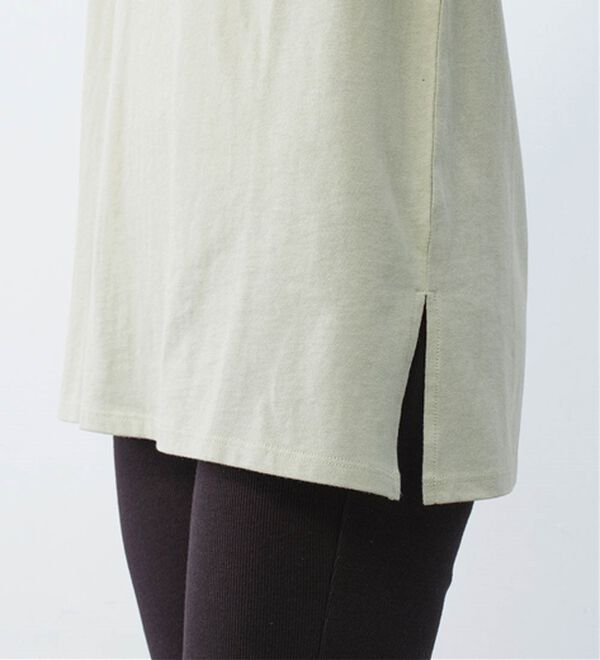 Viola e Viola（ヴィオラ エ ヴィオラ）の「綿１００％袖タックチュニック（チュニック）」｜詳細画像