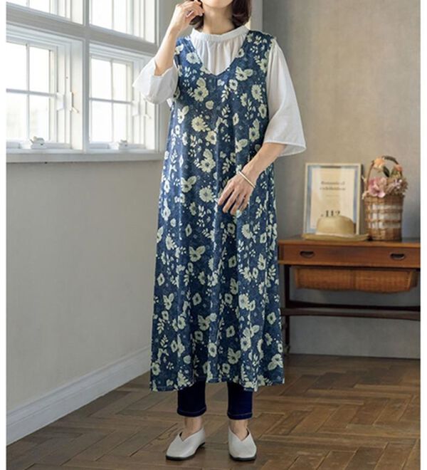 ルフラン（ルフラン）の「選べる！華やぎジャンパードレス（ジャンパースカート）」｜詳細画像