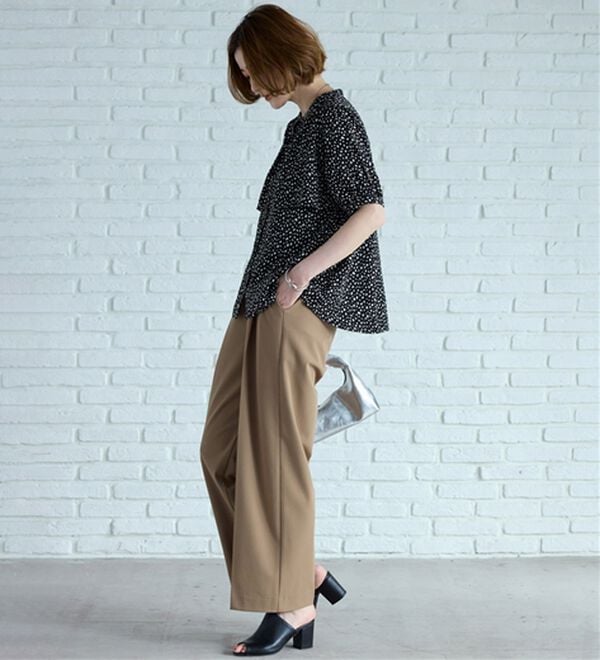 BELLUNA（ベルーナ）の「ケープ風デザインブラウス（ブラウス）」｜詳細画像