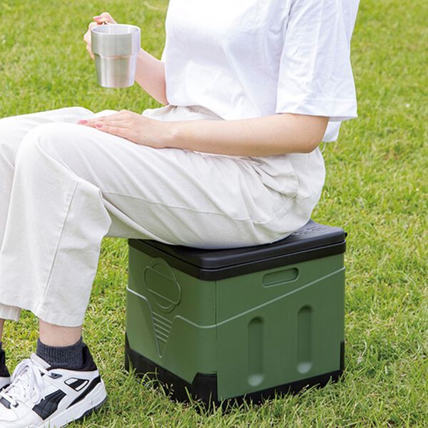 「１台５役！折りたたみ簡易トイレ（衛生用品・マスク）」｜詳細画像
