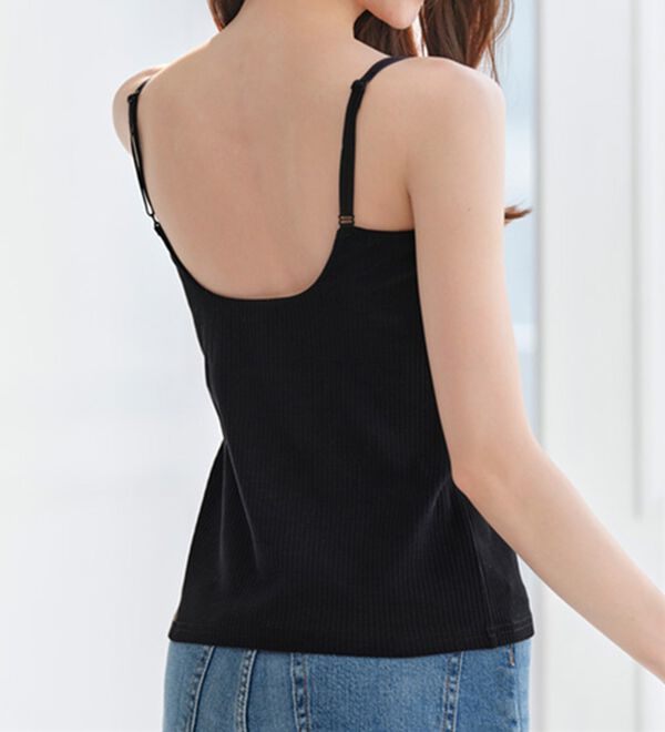 HYEON バックオープンキャミソール Mサイズ ブラック HYEON バックオープンキャミソール Mサイズ ブラック