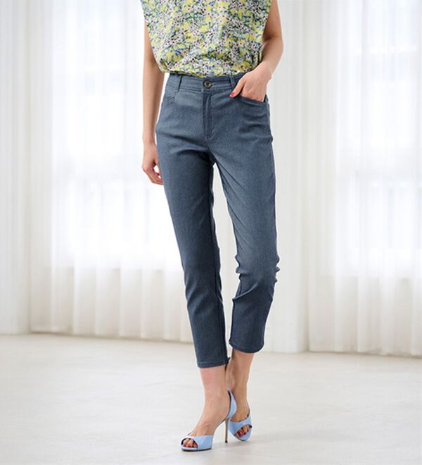 RANAN（ラナン）の「【4つの機能付】美脚アンクルパンツ（フルレングスパンツ）」｜詳細画像