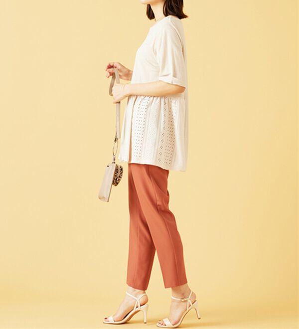 BELLUNA（ベルーナ）の「ヒンヤリ！サイドレース切替チュニック（チュニック）」｜詳細画像