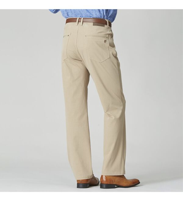 「【３本組】＜コムルヴァン・オム＞のびのび快適上品チノパンツ（メンズフルレングスパンツ）」｜詳細画像