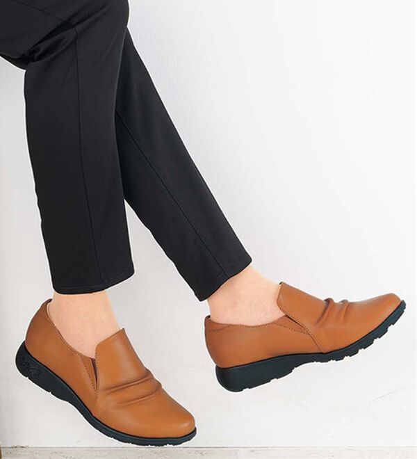 ルフラン（ルフラン）の「ラックウォーク　柔らか羊革の軽量スリッポン（スリッポン）」｜詳細画像