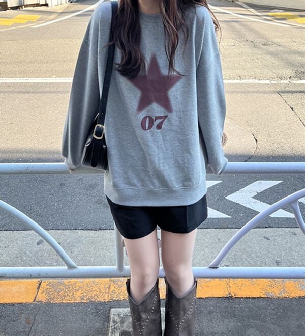 GeeRA（ジーラ）の「スターロゴスウェット（カットソー）」｜詳細画像