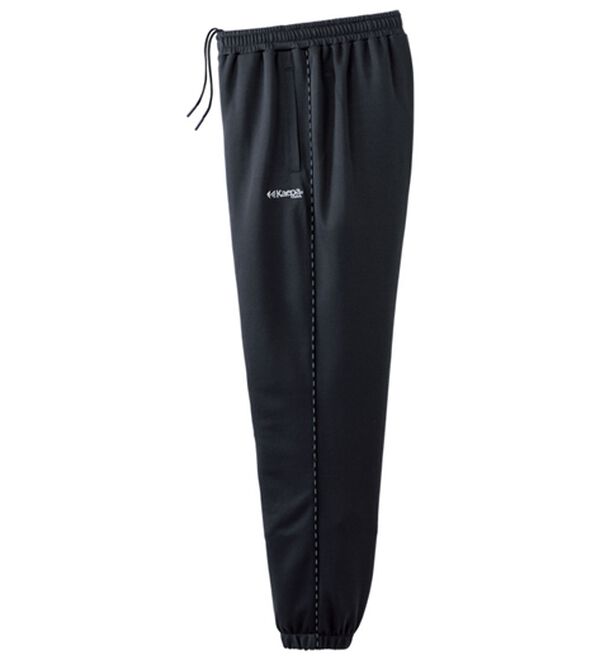 「【３本組】＜ケイパ＞裾ゴム仕様の吸汗速乾ジャージパンツ（メンズフルレングスパンツ）」｜詳細画像