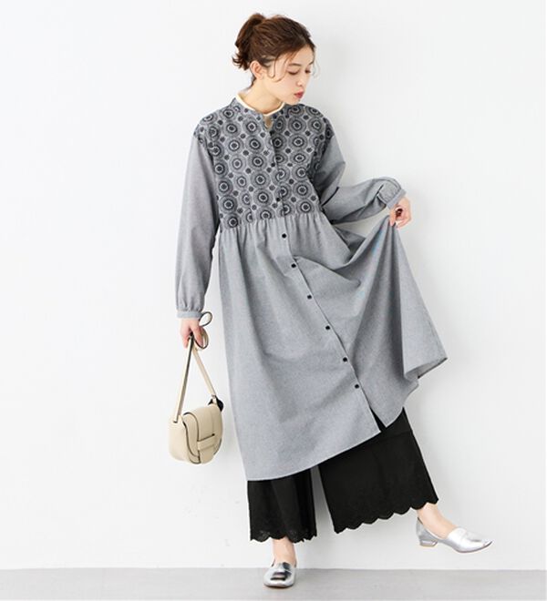 Viola e Viola（ヴィオラ エ ヴィオラ）の「【吸湿発熱&times;静電気防止】あったか綿裾レースペチパン（肌着・インナーウェア）」｜詳細画像