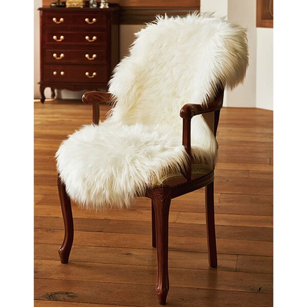 iellio（イエリオ）の「ふかふかムートン調フリース＜韓国風インテリア・チェアカバー・ソファーカバー・ラグ・チェアパッド＞（ソファーカバー）」｜詳細画像