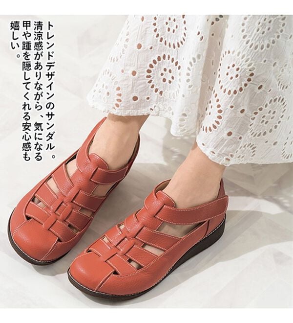 ルフラン（ルフラン）の「外反母趾対応　メディフィット５Ｅゆったりカジュアルサンダル（サンダル・ミュール）」｜詳細画像