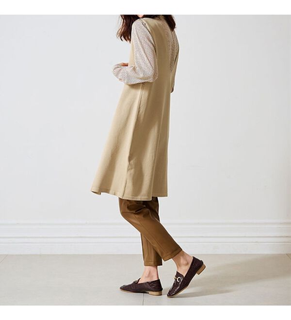 RANAN（ラナン）の「ロングニットジレ（ジレ）」｜詳細画像
