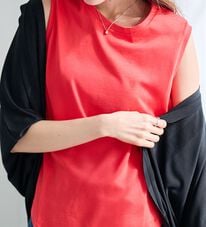 RANAN（ラナン）の「＜BC＞綿100％ひんやりタンクトップ（カットソー）」