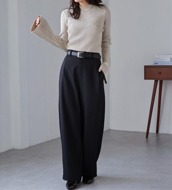 RANAN（ラナン）の「フレアースリーブニュアンスカラーニット（ニット・セーター）」｜詳細画像