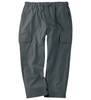 「＜アウトドアプロダクツ＞のびかる７分丈カーゴパンツ（メンズカーゴパンツ）」｜グレー