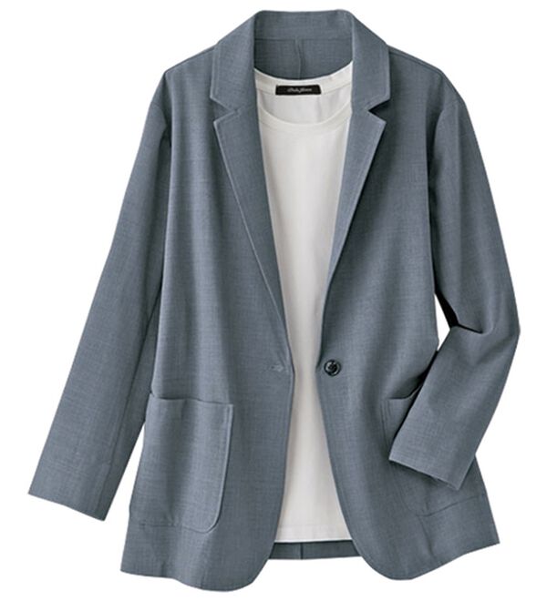 BELLUNA（ベルーナ）の「＜爽楽＞ストレッチジャケット（その他ジャケット）」｜詳細画像