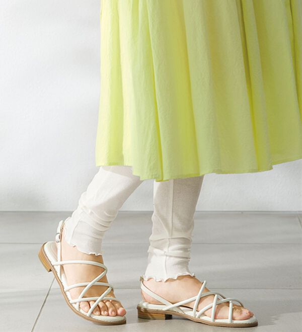 LAVIENNE（ラヴィエンヌ）の「【医師オススメ】素肌ベール　綿１００％ＵＶ対策レギンス（肌着・インナーウェア）」｜詳細画像