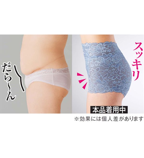 「【８色組】総レースショーツガードル（ショーツ）」｜詳細画像