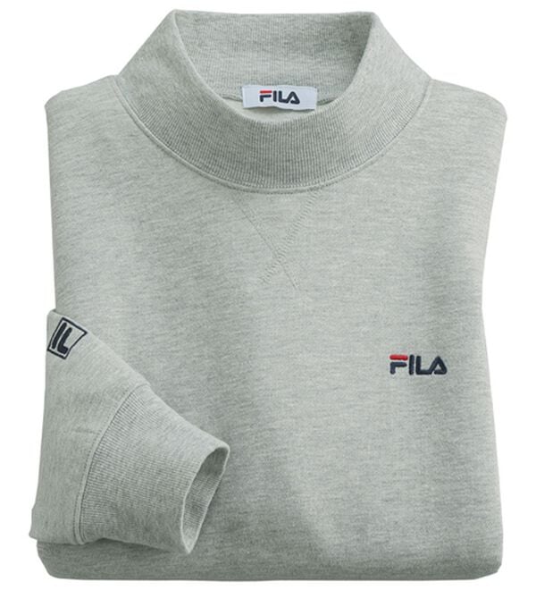「＜フィラ＞お洒落な大人見え裏起毛トレーナー（メンズトレーナー）」｜詳細画像