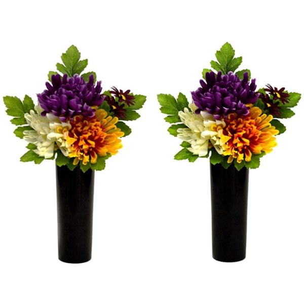 「光る仏花「燈花」１対セット（テレビ・オーディオ・カメラ機器）」｜詳細画像