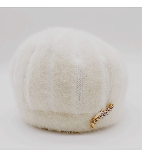 BELLUNA（ベルーナ）の「アンゴラ入りふんわり帽子（帽子）」｜詳細画像