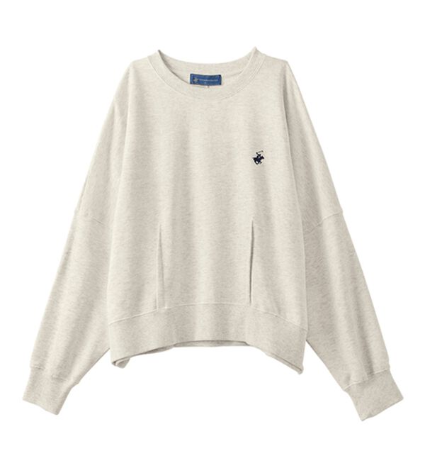 Viola e Viola（ヴィオラ エ ヴィオラ）の「【ビバリーヒルズポロクラブ】コクーンシルエットスウェット（カットソー）」｜詳細画像
