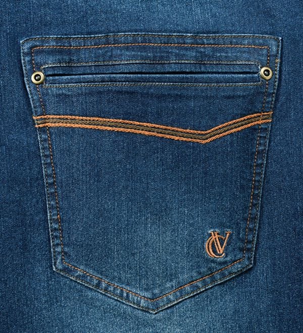 「＜ダンロップ・リファインド&times;コムルヴァン・オム＞冷涼快適プレミアムジーンズ（メンズデニムパンツ）」｜詳細画像